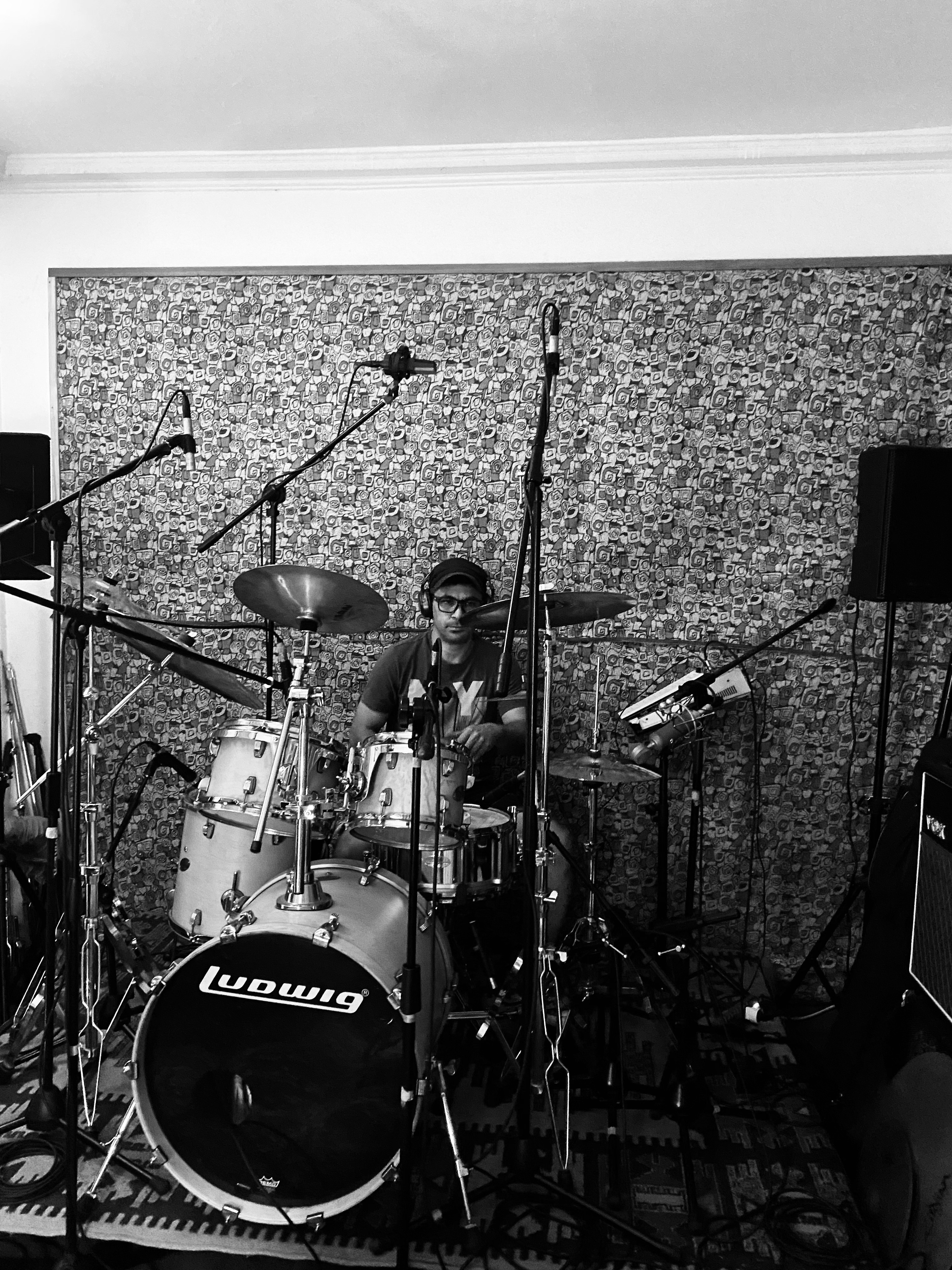 Sala de ensayo en Estudios Madero