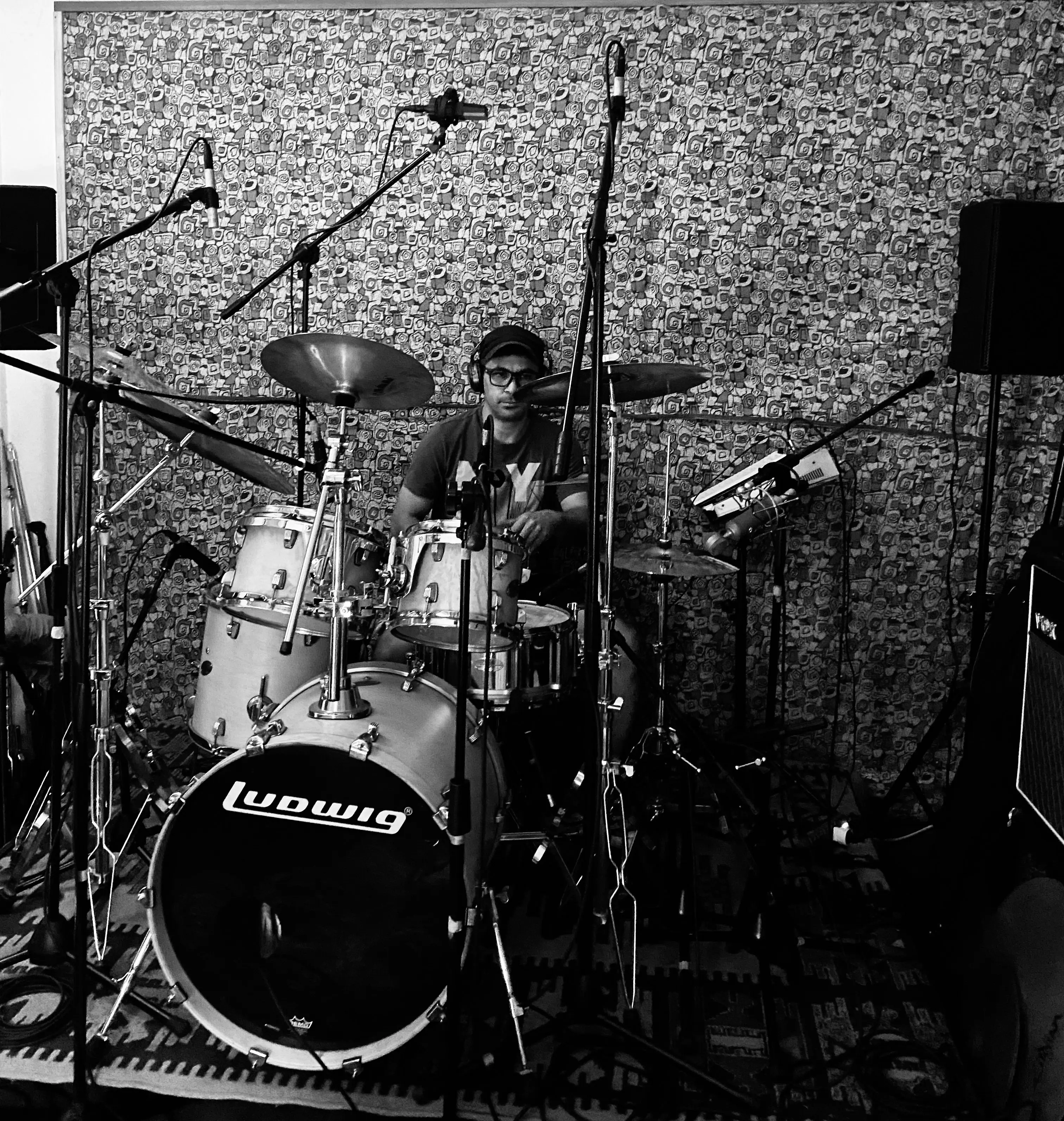 Sala de ensayo en Estudios Madero